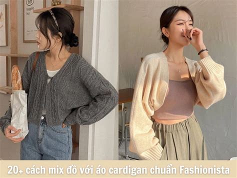 Muôn kiểu phối đồ mùa thu với chiếc áo cardigan nữ tính